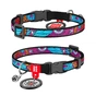 Нашийник для тварин WAUDOG Літо з QR паспортом XS 20-30 см (5267) - уменьшенное изображение 7
