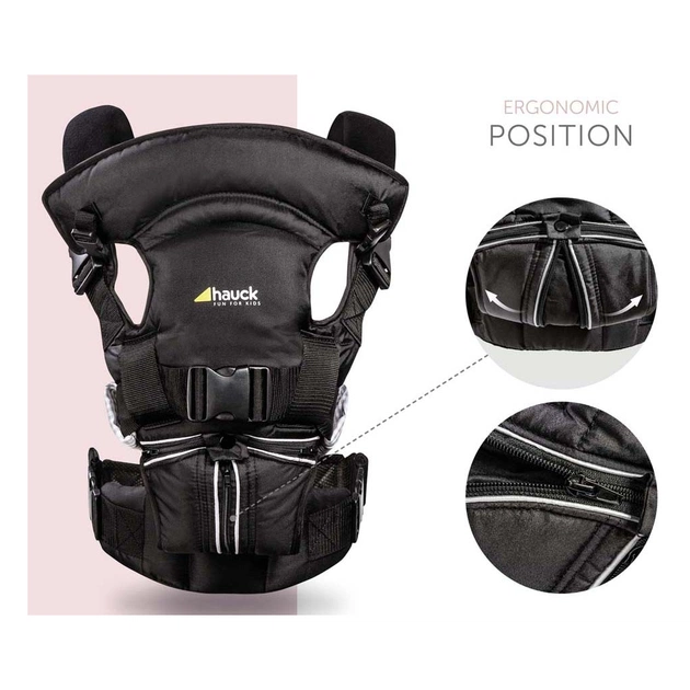 Рюкзак-переноска Hauck 4 Way Carrier Black (58102-5) - picture 4