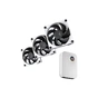 Кулер до корпусу Hyte THICC FP12 FAN 3 PACK (FAN-HYTE-FP12-BW-3NP) - зменшене зображення 7