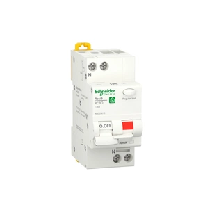 Диференціальний автоматичний вимикач Schneider Electric RESI9 6kA 1P+N 10A C 30mA (R9D25610) зображення 1