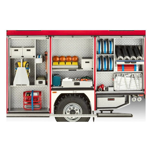 Збірна модель Revell Пожежна машина цистерна TLF 16/25 рівень 5 масштаб 1:24 (RVL-07586) - picture 5