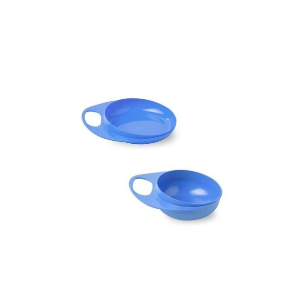 Тарелка детская Nuvita з кришкою 6 міс+ 3шт (NV8461Blue) - изображение 1