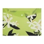 Папка - конверт Buromax А4 на кнопке, PLUMERIA ARABESKI, полупрозрачная, салатовая (BM.3943-15) - уменьшенное изображение 1
