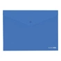 Папка - конверт Economix В5 180 мкм прозора, фактура "глянець", синя (E31302-02) - зменшене зображення 1