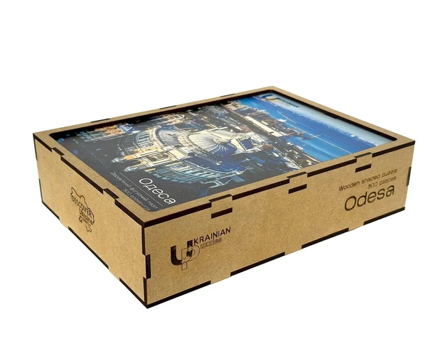 Пазл дерев`яний UkrainianPuzzles Одеса - зображення 4