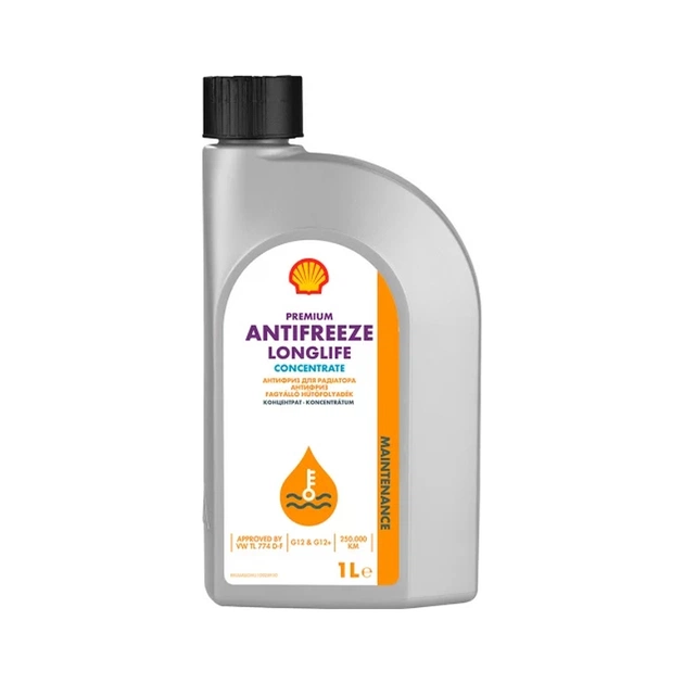 Антифриз Shell Premium LL 1л (конц. G12+ черв.) (3475) - зображення 1