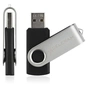 USB флеш накопичувач eXceleram 128GB P1 Series Silver/Black USB 3.1 Gen 1 (EXP1U3SIB128) - зменшене зображення 4