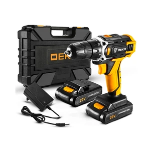 Шуруповерт Deko DKCD20FU-S3 + 2 АКБ (12173) зображення 1