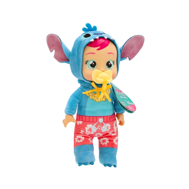 Лялька IMC Cry Babies Ніжні обійми Disney Плакса Стіч Гаваї (925564) - picture 3