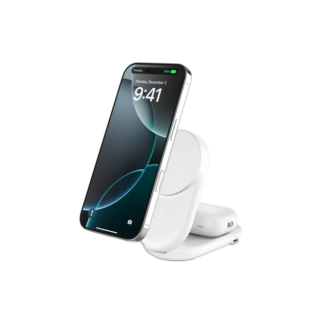 Зарядний пристрій Belkin UltraCharge Wireless 2-in-1 25W white (WIZ039KQWH) - picture 7