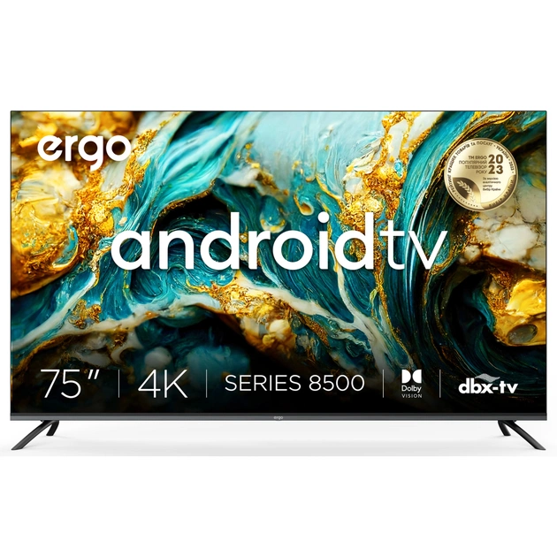 Телевізор Ergo 75GUS8500 - зображення 1