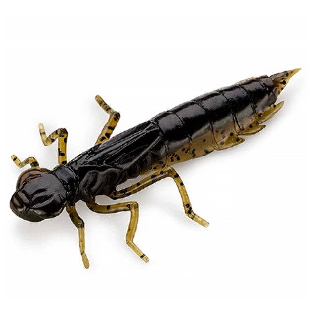 Силикон рыболовный FishUP Dragonfly 0.75" 043 - Watermelon Brown/Black (12шт/уп) (1864.04.71) - изображение 1