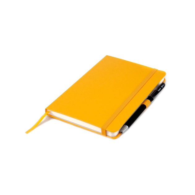 Книга записна Axent Partner, 125x195 мм, 96 аркушів, клітинка, жовта (8201-08-A) - зображення 7