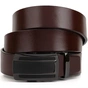 Ремінь Vintage Чоловічий із затемненою пряжкою автомат Коричневий (20296) - зменшене зображення 1