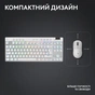 Клавіатура Logitech G PRO X TKL Lightspeed Tactile USB UA White (920-012148) - зменшене зображення 10