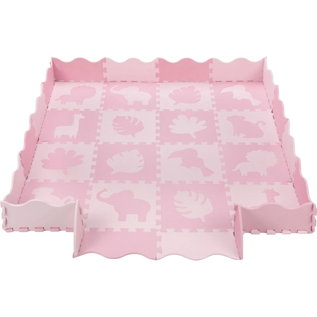 Дитячий килимок MoMi пазл Zawi 150 х 150 см Pink (MAED00012) - picture 1