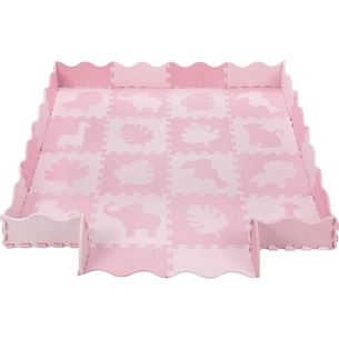 Дитячий килимок MoMi пазл Zawi 150 х 150 см Pink (MAED00012) зображення 1