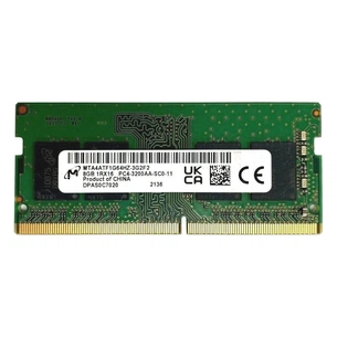 Модуль пам'яті для ноутбука SoDIMM DDR4 8GB 3200 MHz Micron (MTA4ATF1G64HZ-3G2F1) зображення 1