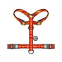 Шлея для собак WAUDOG Nylon H-подібна з QR-паспортом "Флеш Лого", світловідбивна XL (346-1083) - зменшене зображення 2
