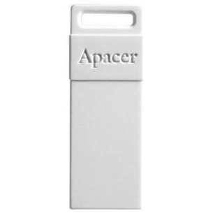 USB флеш накопичувач Apacer 16GB AH110 White RP USB 2.0 (AP16GAH110W-1) зображення 1