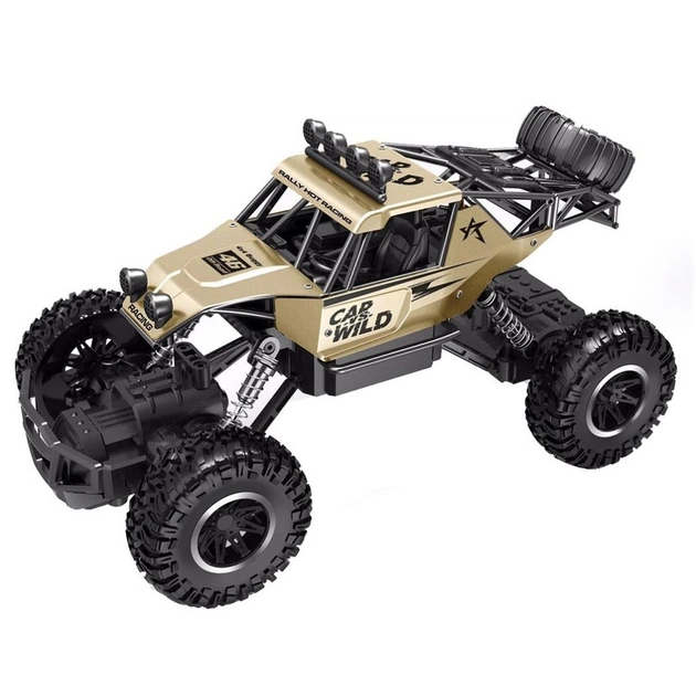 Радиоуправляемая игрушка Sulong Toys OFF-ROAD CRAWLER CAR VS WILD Золотой 1:20 (SL-109AG) - изображение 1