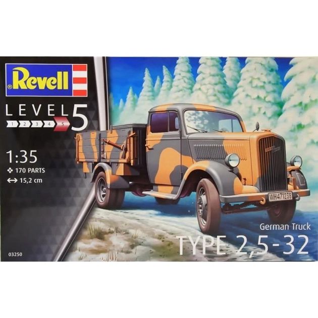 Збірна модель Revell Вантажівка Type 2.5-32 Opel BL172 1:35 (3250) - зображення 1