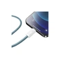 Дата кабель USB-C to Lightning 1.0m 20W blue Baseus (CALD000003) - зменшене зображення 5
