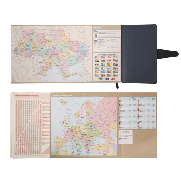 Тижневик Leo planner датований 2026 "Alpha", м‘який, темно-синій, 352 сторінки (252629) - зображення 12