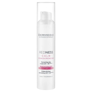 Крем для обличчя Dermedic Redness Calm Correcting Day Cream UV+IR SPF 20 Коригувальний Денний 40 мл (5901643176549) зображення 1