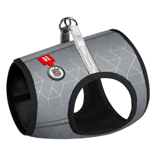 Шлея для собак WAUDOG Clothes з QR-паспортом ХS2 сіра (2927) зображення 1