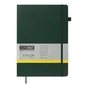 Книга записная Buromax Etalon 210x295 мм 96 листов в клетку обложка из искусственной кожи Зеленый (BM.294160-04) - уменьшенное изображение 1