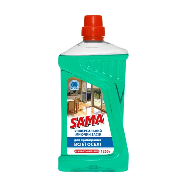 Средство для мытья пола Sama Для всего дома 1250 г (4820270631027) - изображение 1