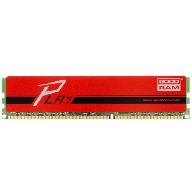 Модуль пам'яті для комп'ютера DDR3 4GB 1600 MHz Play Red Goodram (GYR1600D364L9S/4G) - изображение 1