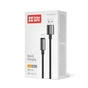 Дата кабель USB 2.0 AM to Lightning 2.0m 3A zinc alloy braided black ColorWay (CW-CBUL099-BK) - уменьшенное изображение 5