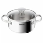 Кастрюля Tefal Minis, з кришкою,1.5 л, нержавіюча сталь, скло (H8744255) - уменьшенное изображение 1