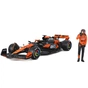 Масштабная модель автомобиля Bburago Автомодель с фигуркой - McLaren MCL38, 1:24 (18-28040) - уменьшенное изображение 11