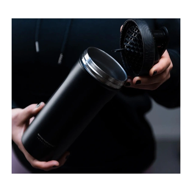 Шейкер спортивний SmartShake Insulated Steel 750ml Black (11152001) - picture 5