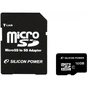 Карта пам'яті Silicon Power 16Gb MicroSD class 10 (SP016GBSTH010V10SP) - зменшене зображення 1