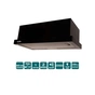 Витяжка кухонна Ventolux GARDA 60 BK (700) LED 2S - зменшене зображення 3
