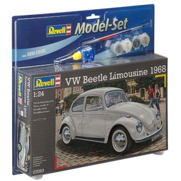 Збірна модель Revell Автомобіль VW Beetle Limousine 68 1:24 (67083) - зображення 1