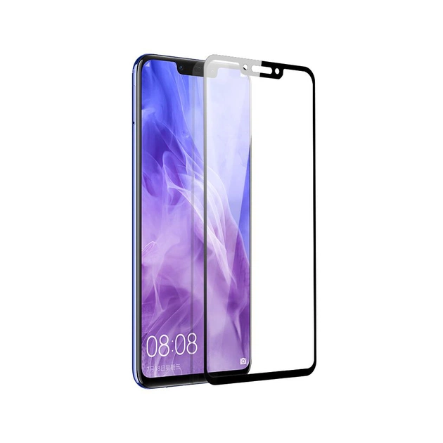 Стекло защитное PowerPlant Full screen Huawei P Smart Plus (2018), Black (GL604890) - изображение 1