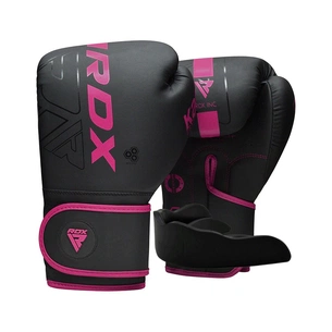 Боксерські рукавички RDX F6 Matte Pink 8 унцій (BGR-F6MP-8OZ) зображення 1