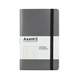 Блокнот Axent Partner Soft, 125х195, 96л, клет, серый (8206-15-A) - уменьшенное изображение 1