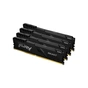 Модуль пам'яті для комп'ютера DDR4 128GB (4x32GB) 3200 MHz Fury Beast Black Kingston Fury (ex.HyperX) (KF432C16BBK4/128) - зменшене зображення 1