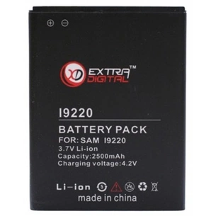 Акумуляторна батарея Extradigital Samsung GT-i9220 Galaxy Note (BMS6310) зображення 1
