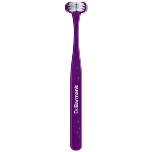 Дитяча зубна щітка Dr. Barman's Superbrush (Dentaco AG), 9603210000, тристороння (від 0-6 років), фіолетова (8.121/7) изображение 1