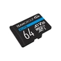 Карта пам'яті Team 64GB microSDXC class 10 UHS-I U3 V30 A1 Elite (TEAUSDX64GIV30A103) - зменшене зображення 2