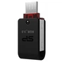 USB флеш накопичувач Silicon Power 8GB Mobile X31 USB 3.0, OTG, Black (SP008GBUF3X31V1K) - зменшене зображення 3