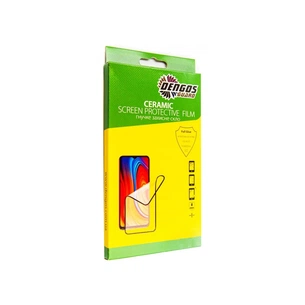 Скло захисне Dengos Ceramic Film для Samsung Galaxy A03s (black) (TGCF-14) зображення 1