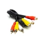Кабель мультимедійний 3xRCA M to 3xRCA F 1.0m PowerPlant (CA912049) - зменшене зображення 1